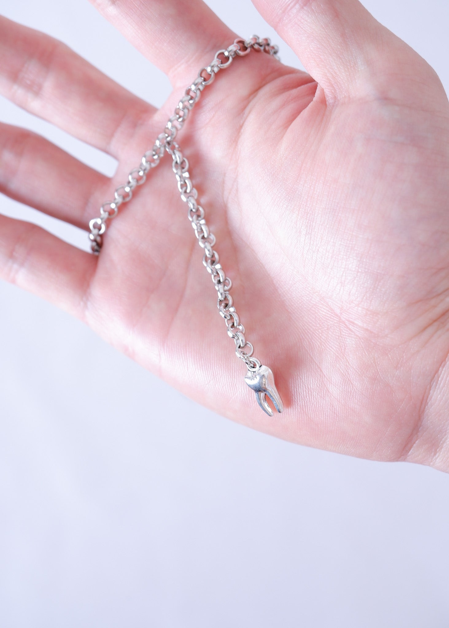 【SALE】Mini Teeth necklace