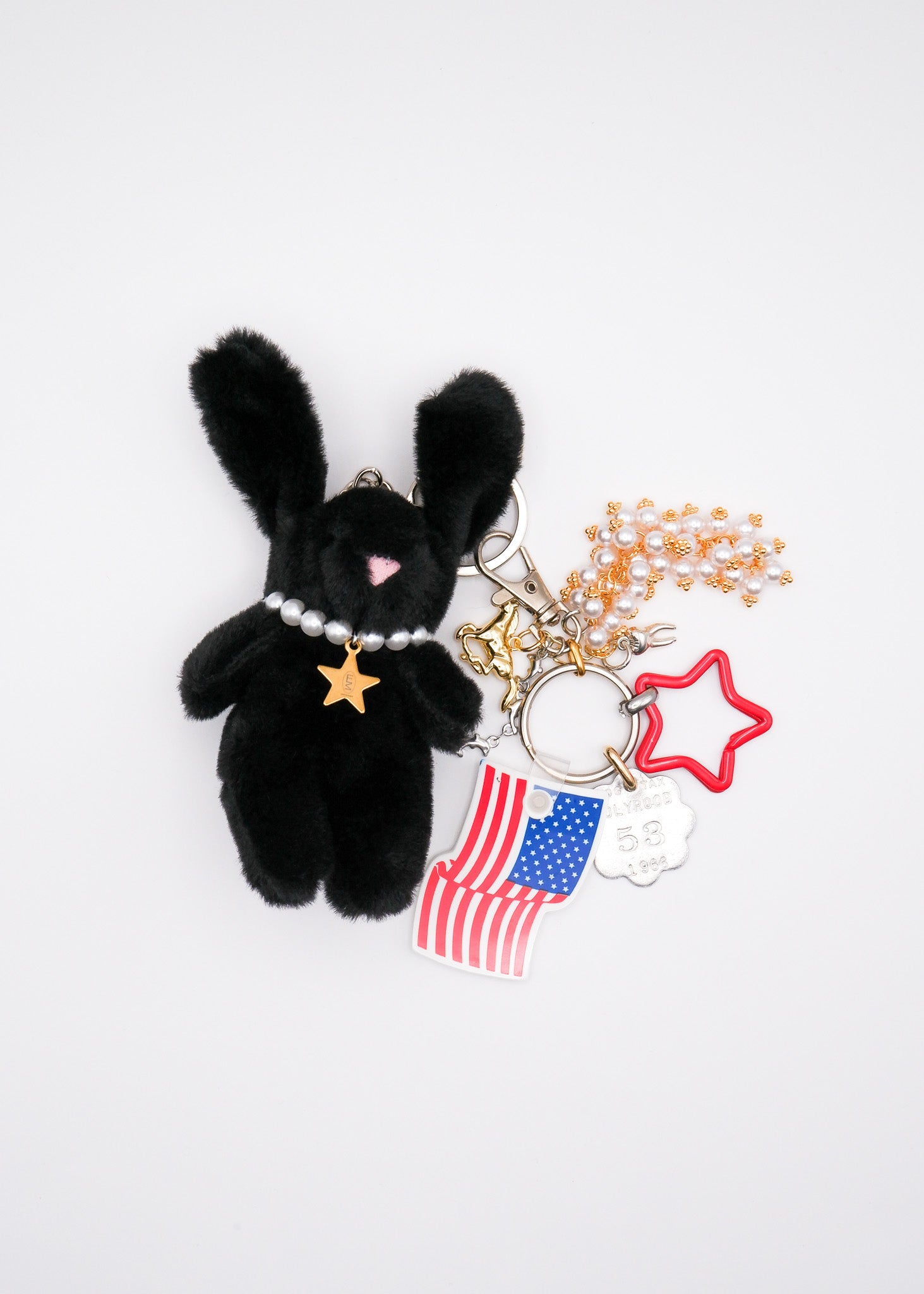 Petite Mews One of a Kind Bag Charm / BLK 02