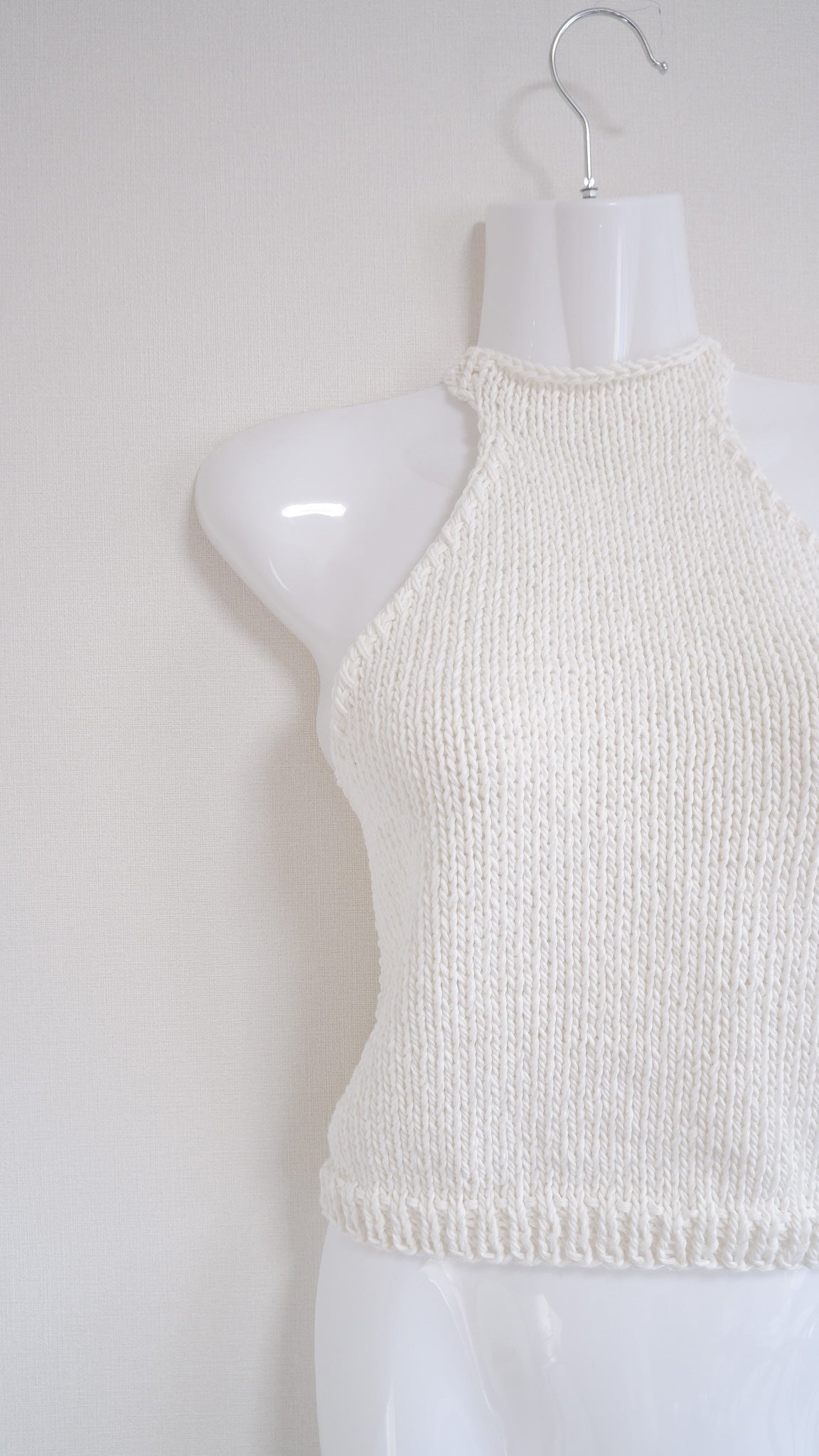 Halter neck/  Summer knit tops