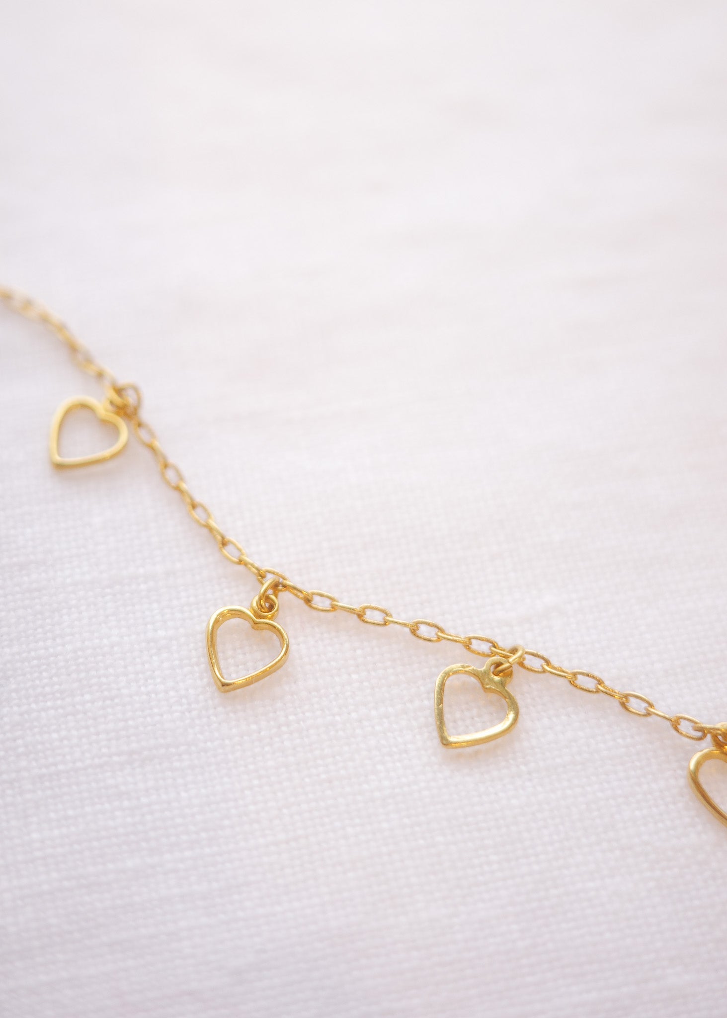 【SALE】Heart gold necklace