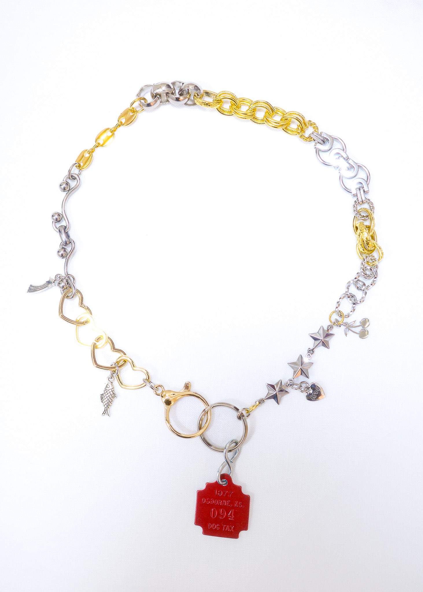 LIMITED CHARM NECKLACE / 094red