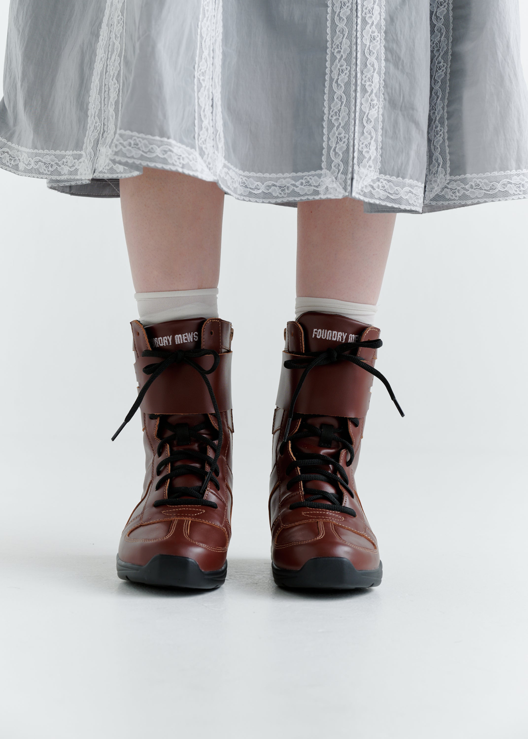 TEA BOOTS WITH BELT