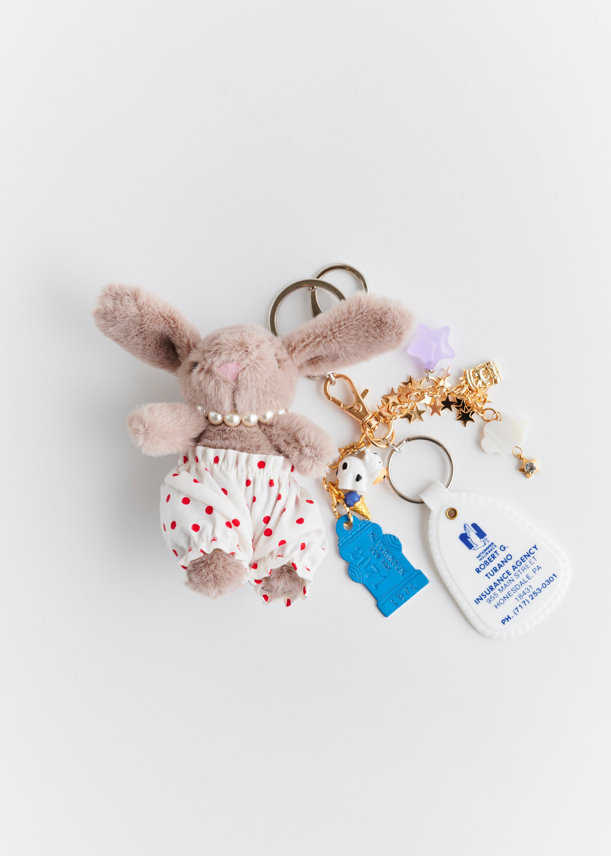 【Exclusive】Dress Up! Petite Mews One of a Kind Bag Charm /017